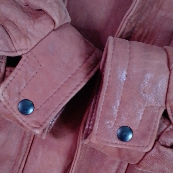 Vintage Brown Leather Jacket The Olde Hide House - Picture 8 of 11